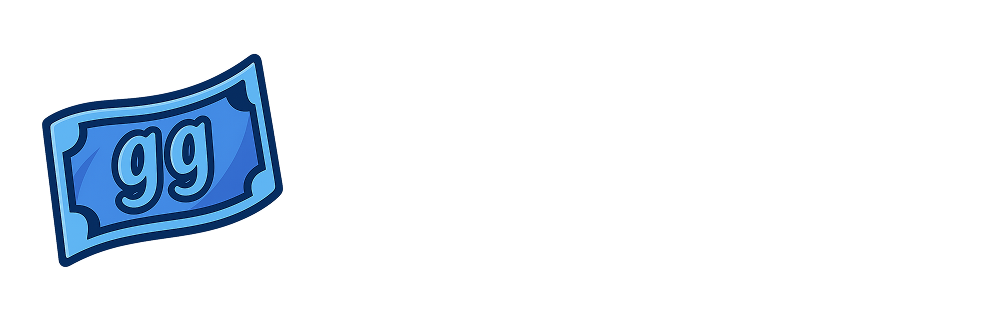ggbucks color logo, white text